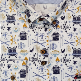 Camisa Ski skull